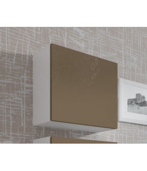 square full cabinet VIGO WITR. KWADRAT white/latte