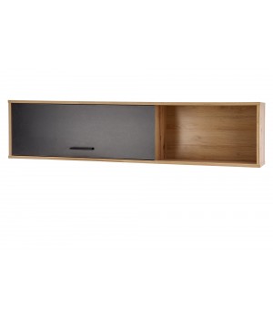 RAVEN P-1 hanging shelf color: artisan oak/black