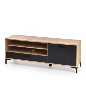 RAVEN RTV-1 TV-stand color: artisan oak/black