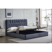 Gulta IMPERIJA 160*200 ar veļas kasti pelēka